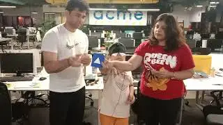 ESP BRAIN YOGA (WITH CLOSED EYES) PERFORMANCE AT WORKSHOP - Dr. Shrikant's UNIQUEBRAIN ACADEMY