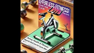 Effortless Fitness with the Sunny Health & Fitness Under Desk Cycle! | Full Review & Tips