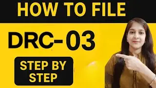 How to File DRC-03 on GST Portal &mdash; Step-by-Step (2025)