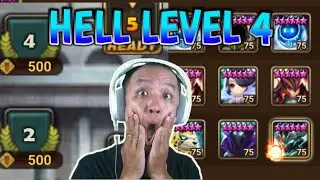 TOA HELL Stage 4 Robo Water Dan Laika - Summoners War