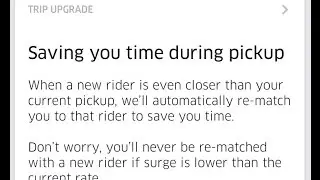 My Experience with Uber's Trip Upgrade Feature
