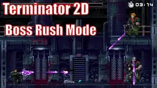 Terminator 2D No Fate | Boss Rush mode (5:57) | Boss guide