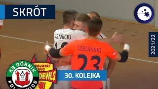 Górnik Polkowice - Red Devils Chojnice 6:2 | SKRÓT | 30. kolejka (2021/22)