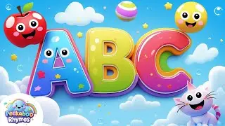 ABC Phonics Song for Kids 🎵 | A to Z Alphabets | Fun Alphabet Learning | Peekaboo Rhymes
