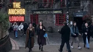 Walk with me to The Anchor Pub at Bankside London
