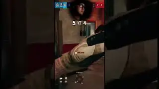 Easy claps *1v4* (R6 Siege) #shorts #r6 #r6siege #skunk_z
