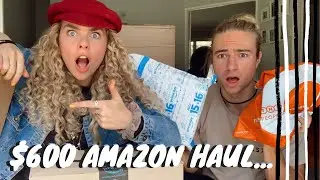 $600 AMAZON UNBOXING/HAUL | Shay & Nate