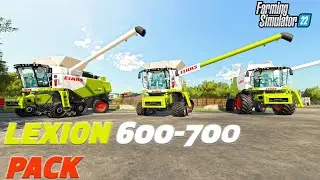 Claas Lexion 600-700 by SIID Modding. | Farming Simulator 22 Mod Review