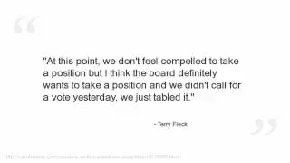 Terry Fleck Quotes