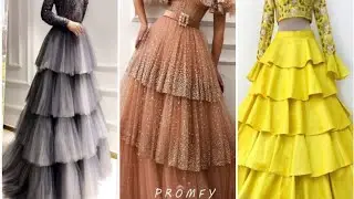 #Latest ruffle lehenga/#skirt style 2020 #rufflelehenga #lehenga2020 #layeredskirts#partyweardress
