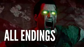 Dead Rising 4: Frank Rising DLC - ALL ENDINGS - No Commentary