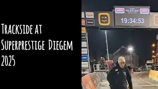 Trackside at Superprestige Diegem 2025 Cyclocross