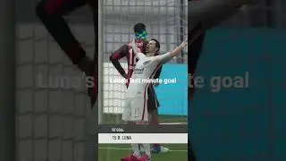 last minute goal #fifa #fifa22 #fifaseries #soccer #football #footballvideogame