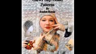 How to Loom Knit Garter Slip Chain Panel