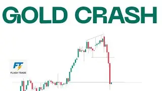 WHY GOLD CRASH! 📉 | FLASH TRADE
