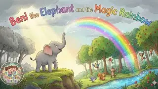 Beni the Elephant and the Magic Rainbow #cartoonforkids #tigerstory #bedtimestories #kidsvideo