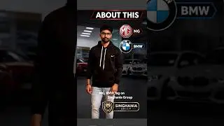 Bmw | Mg | Singhania Group | Logo | Showroom in Ormanjhi Ranchi #shorts