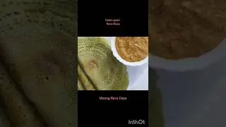 Rava Moong dal Dosa recipe #healthy food#dosa #indian #indian cooking # home made#freshlyground