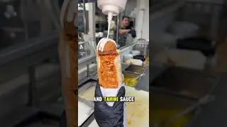 DELICIOUS Falafel on Saj Bread at Aleppo Kebab in Toronto? #food #foodlover #resturant #usa #fps