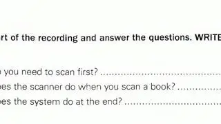 IELTS Listening - Short Answer Questions - Section 1