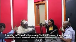 Investing in Yourself - Martwayne on 98.9 Kiss FM Lagos on 23 June 2017