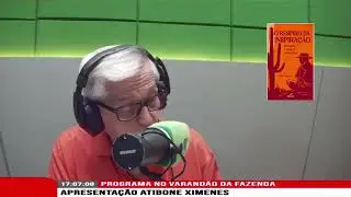 Leitura realizada no programa Varand&atilde;o da Fazenda, apresentado pelo comunicador Atibone Ximenes.