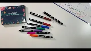 MaxGear Ultra Fine Point Dry Erase Markers Review