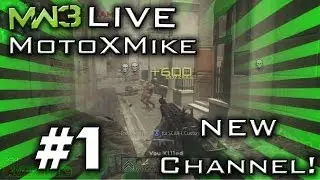 We're Going OVERKILL... | CoD MW3 LIVE w/ MotoXMike #1 - Modern Warfare 3 [Xbox 360 HD]