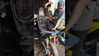 Persiapan Road Race #roadrace #balapmotor #sentulkarting #aerox #yamahaaerox