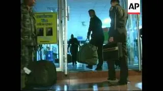 THAILAND: THAI MILITARY DELEGATION LEAVES FOR EAST TIMOR