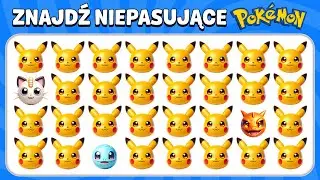 Znajdź Niepasujące Emoji - Edycja Pokemon ⚡🧩 | Quiz Pszczoła