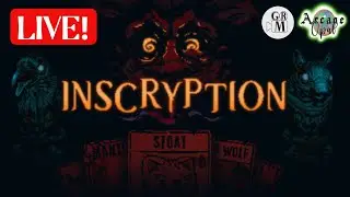 INSCRYPTION Blind Playthrough Reaction 03/19/2025 - Cryptic Consoles LIVE STREAM