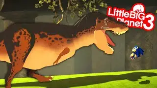 Tyrannosaurus Rex Dinosaur Test Plus More - LittleBigPlanet 3 | EpicLBPTime