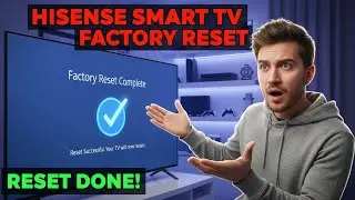 Hisense Smart TV Factory Reset Guide 2025 &ndash; Fix Freezing, Glitches & Slow Performance!