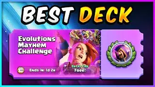 EVOLUTIONS MAYHEM CHALLENGE in CLASH ROYALE!