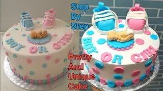 Unique Baby Shower Cake Design | Baby Shower Theme Cakes For Boy & Girl