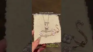 Clover Leaf Bracelet &ndash; Silver Van Cleef Bracelet Inspired Design
