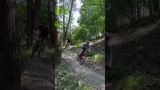Woman vs men rider#mtb #enduro #enduromtb #bike #cycling #girl #woman #girlbikershorts #bikegirl