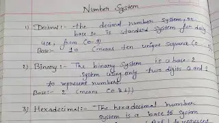 Number System Explained | Decimal, Binary, Hexadecimal + Binary &harr; Decimal Conversion (Hindi)