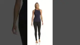 Pink Lotus Movement Up 2 Blocks Yoga Tank Top | SwimOutlet.com