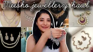 MEESHO Jewellery haul 🥰💕||Meesho ad jewellery haul,honest review #meeshohauls