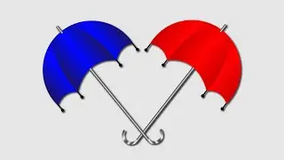 Umbrella Vector Design in Adobe Illustrator Tutorial CC 2024