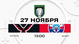Ястребы - Юниор | 27.11.2025 | Высшая лига | Прямая трансляция