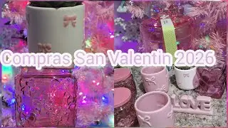 COMPRAS SAN VALENTIN🎀💖 2026 EN COPPEL,PRICHOS Y WALMART✅️ DECORACIÓN SAN VALENTIN 2026