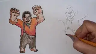 Ralph How to Draw a Video Lesson FOR CHILDREN/Ральф Как нарисовать Видео урок ДЛЯ ДЕТЕЙ