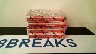 2019 UNPARALLELED FOOTBALL 4 BOX 1/2 INNER CASE BREAK #8