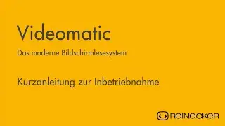 Kurzanleitung Videomatic