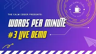 Words per Minute   Java Project