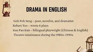 Singapore Literature 