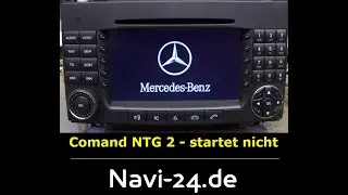 Mercedes Comand NTG 2 , startet bis zum Stern